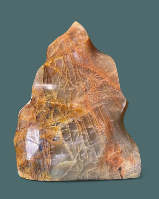Peach Moonstone | Flame