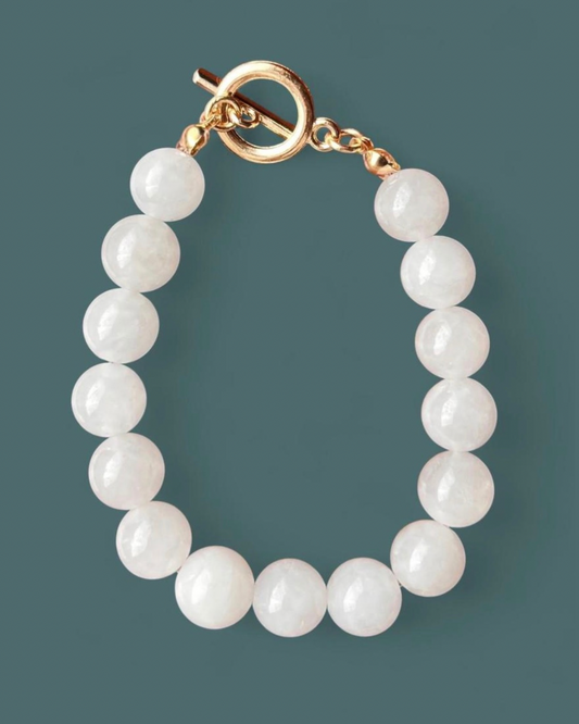 White Quartz | Elara Bracelet