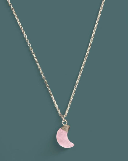 Rose Quartz | Luna Necklace