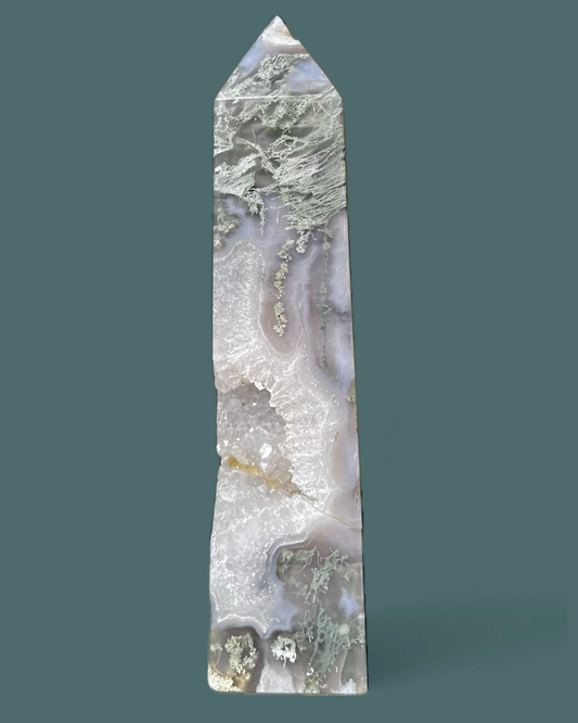Moss Agate | Tower - Imperfect