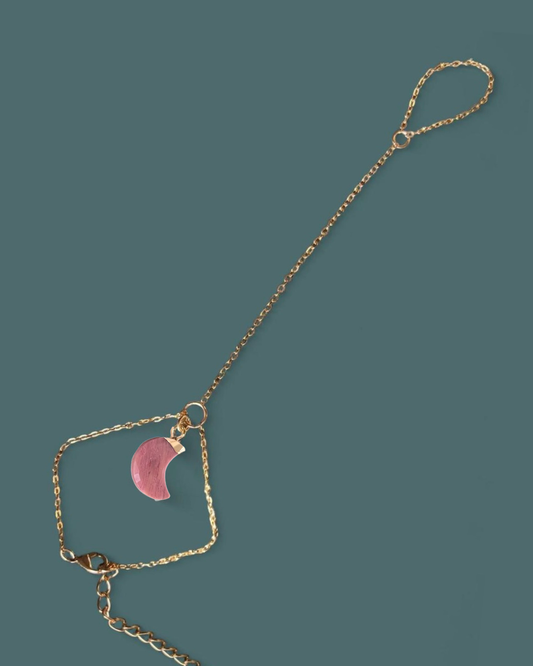Rhodonite | Luna Hand Chain