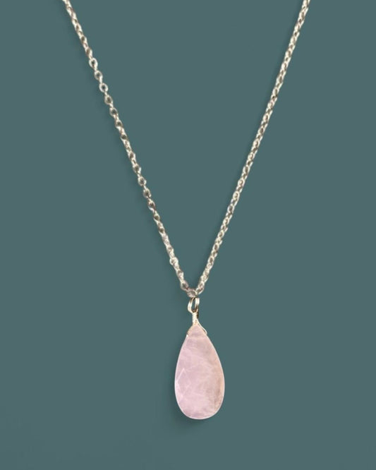 Rose Quartz | Celeste Necklace