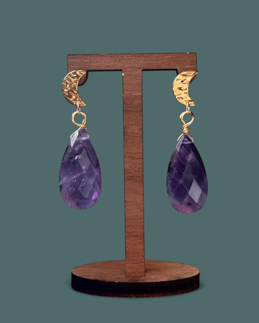 Amethyst | Celeste Earrings
