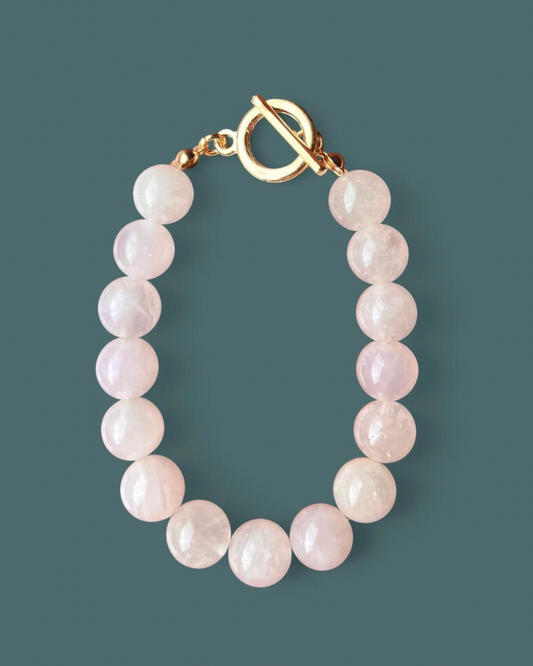 Rose Quartz | Elara Bracelet
