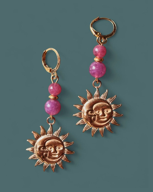 Choose Your Crystal | Helios Earrings