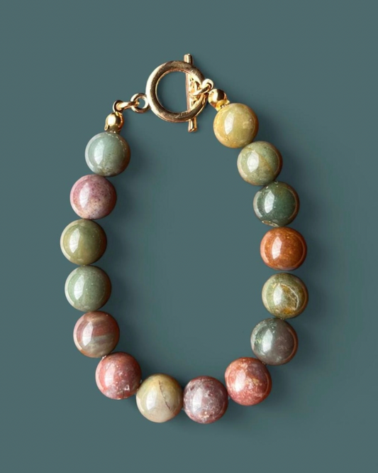 Ocean Jasper | Elara Bracelet