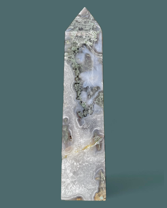 Moss Agate | Tower - Imperfect