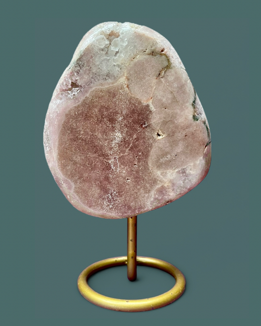 Pink Amethyst | Slab on Stand