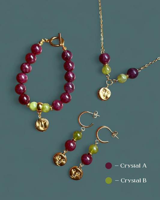 Choose Your Crystal | Solstice Jewellery Set