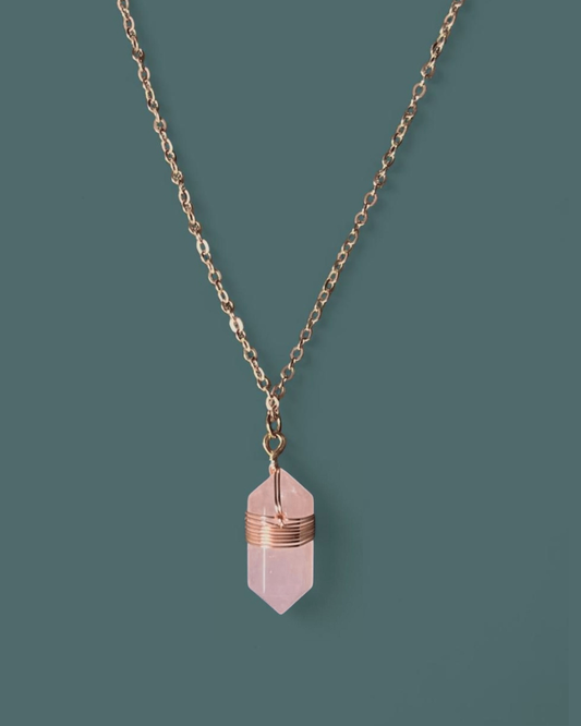 Rose Quartz | Lumina Necklace