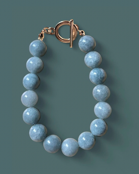 Aquamarine | Elara Bracelet